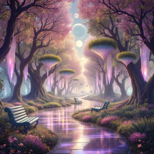 Free Enchanted Crystal Path Image - Magical, Crystal, Pathway ...