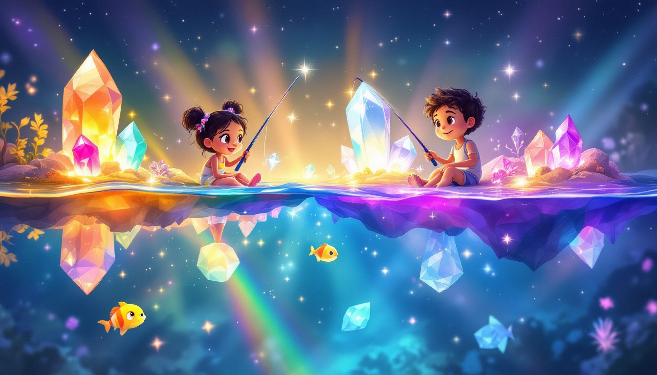 Free Crystal Fishing Adventure Image - Magical, Crystals, Fishing ...