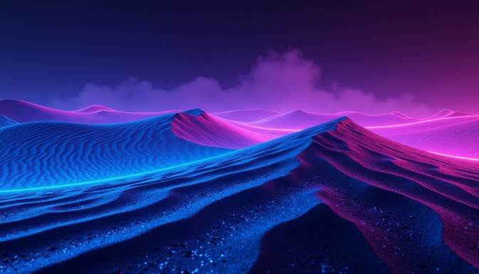 Free Neon Desert Circuit Image - Cyberpunk, Desert, Neon | Download at ...