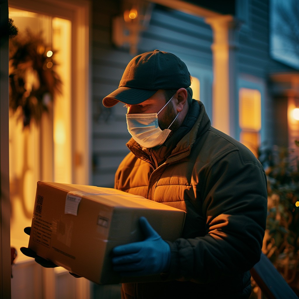 Free Evening Delivery Service Image - Delivery, Evening, Mask ...