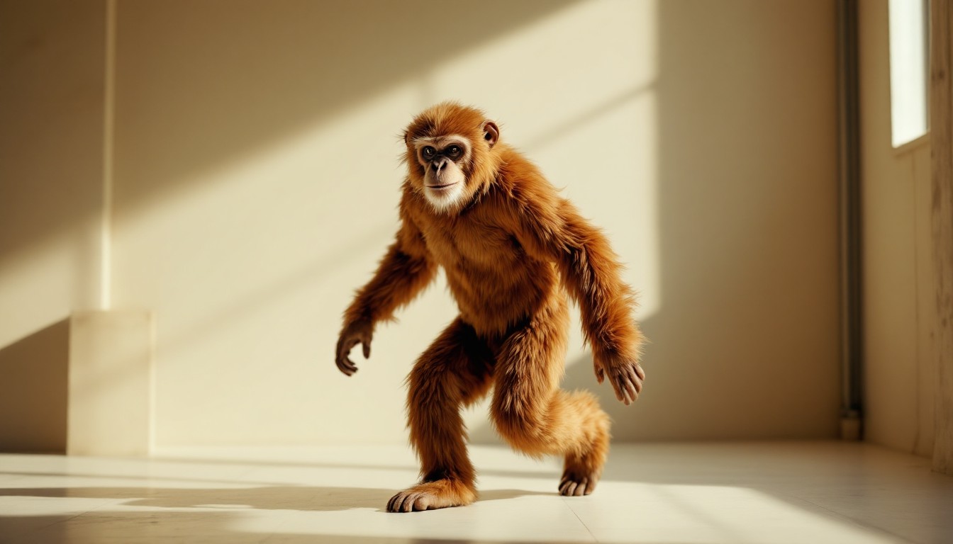 Primates Mating Ritual Dance Free Dancing Primate Performer Image - Primate, Costume, Performer ...
