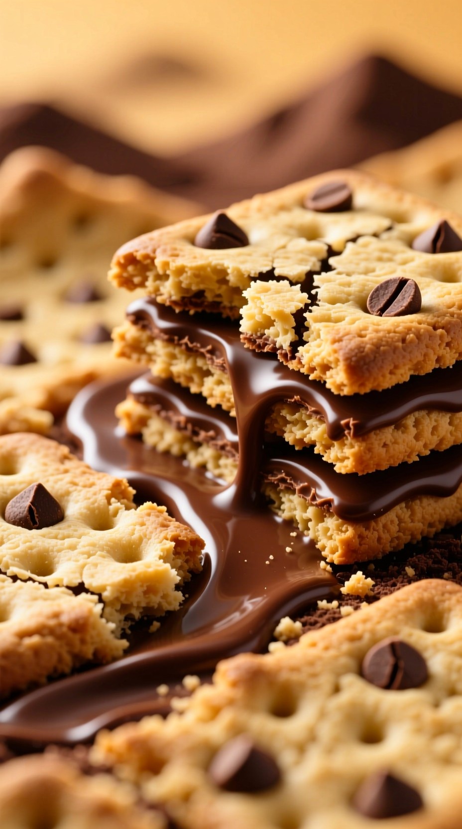 Free Chocolate Cookie Stacks Image - Cookies, Chocolate, Dessert ...