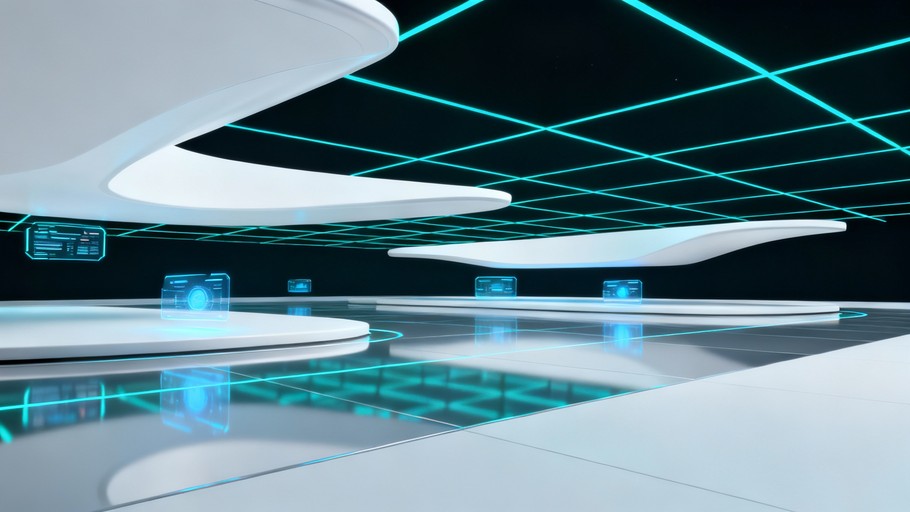 Free Futuristic Tech Pavilion Image - Futuristic, Minimal, Tech ...
