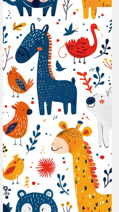 Free Playful Animal Illustration Image | Download at StockCake