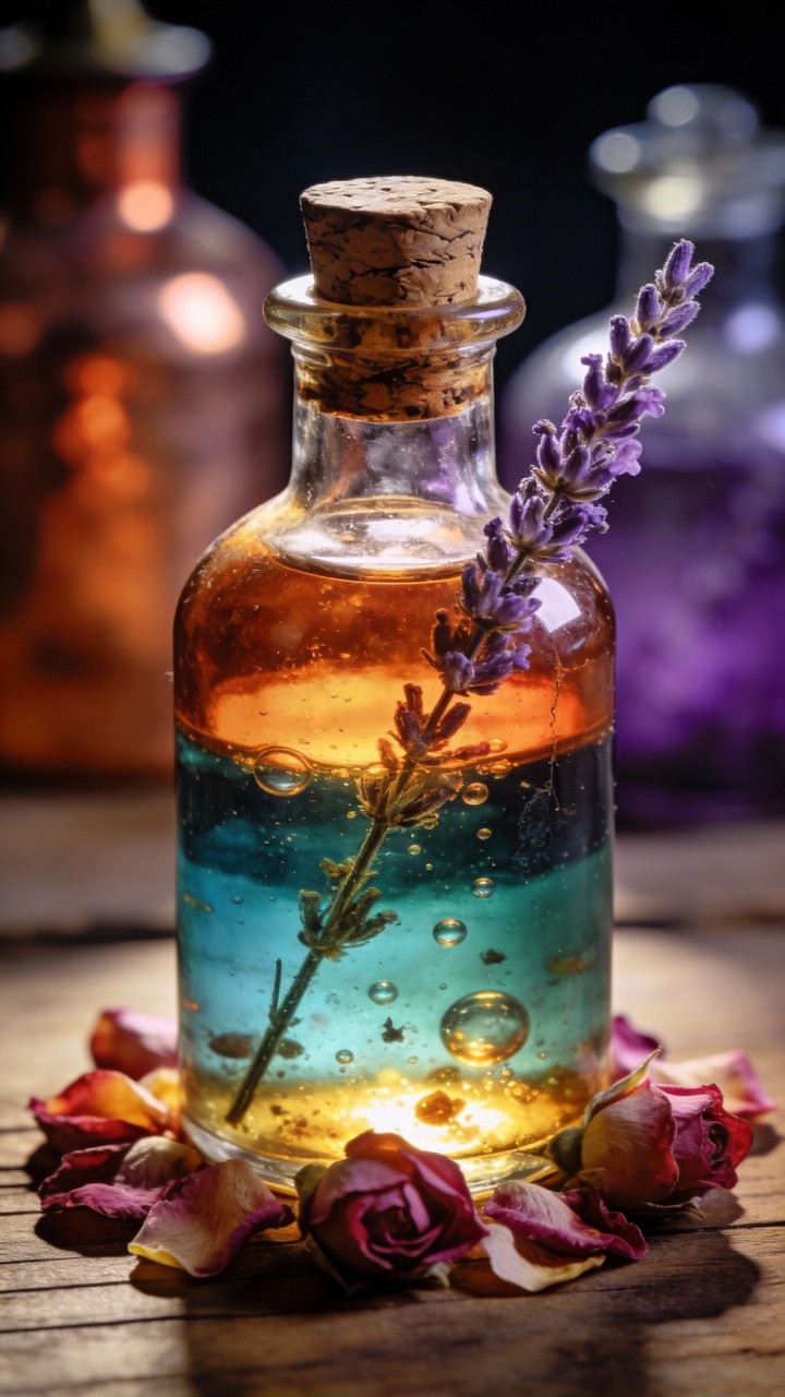 Free Mystical Potion Bottle Image - Potion, Bottle, Glass | Download at ...