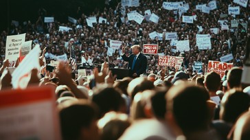 Free Political rally scene Image - Rally, Politician, Crowd | Download ...