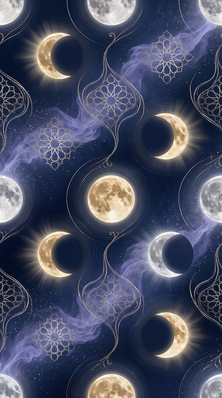 Free Celestial Moon Pattern Image - Celestial, Pattern, Moon | Download ...