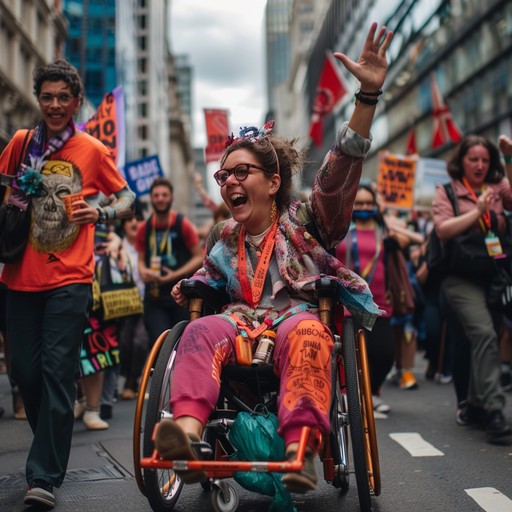 Free Joyful Rally Participation Image - Rally, Joy, Wheelchair ...