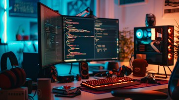 Free Tech Developer Workspace Image - Technology, Workspace, Coding ...