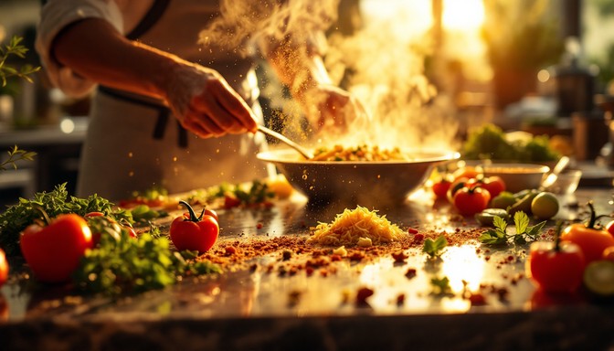 Free Culinary Creation Ignites Image - Cooking, Fresh, Flames ...