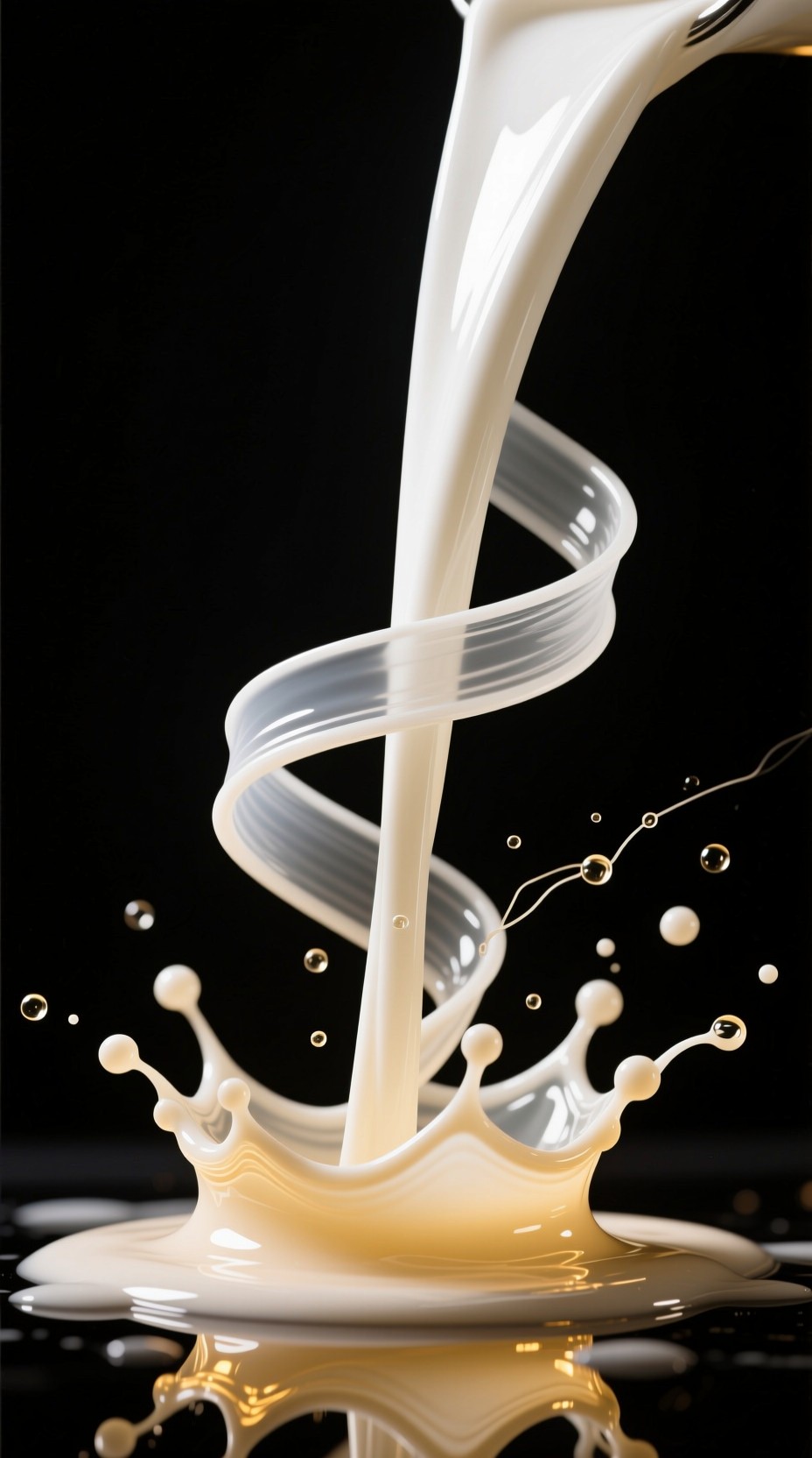 Fluidité Free Flowing Cream Elegance Photo - Cream, Liquid, Flow | Download at ...