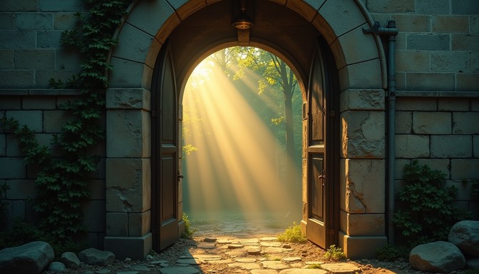 Free Light Beyond Threshold Image - Doorway, Portal, Archway | Download ...