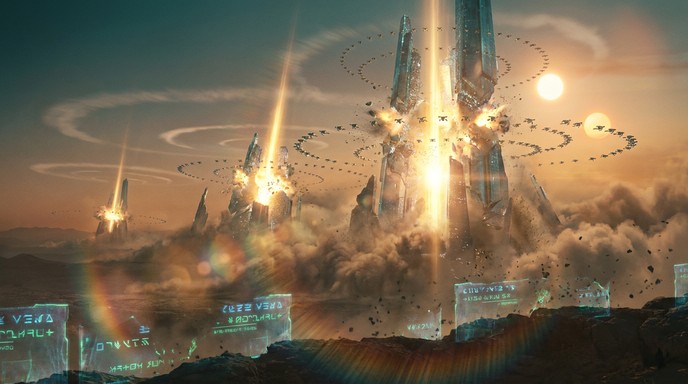 Free Alien Towers Collapse Image - Scifi, Demolition, Alien | Download ...