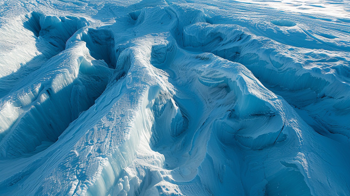 Free Frozen Arctic Waves Image - Snow, Ice, Arctic | Download at StockCake