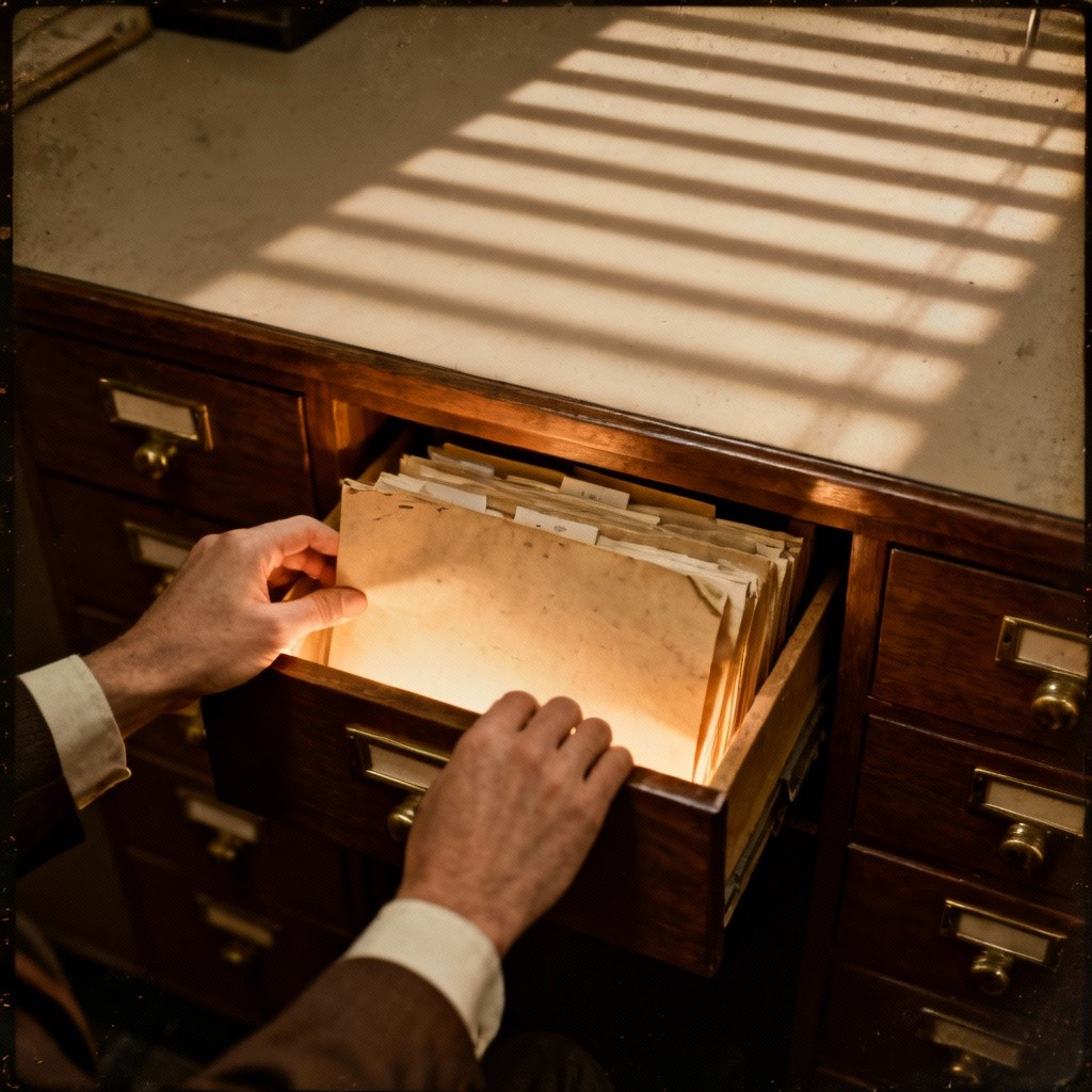 Free Retro Filing System Image - Vintage, Retro, Office | Download at ...