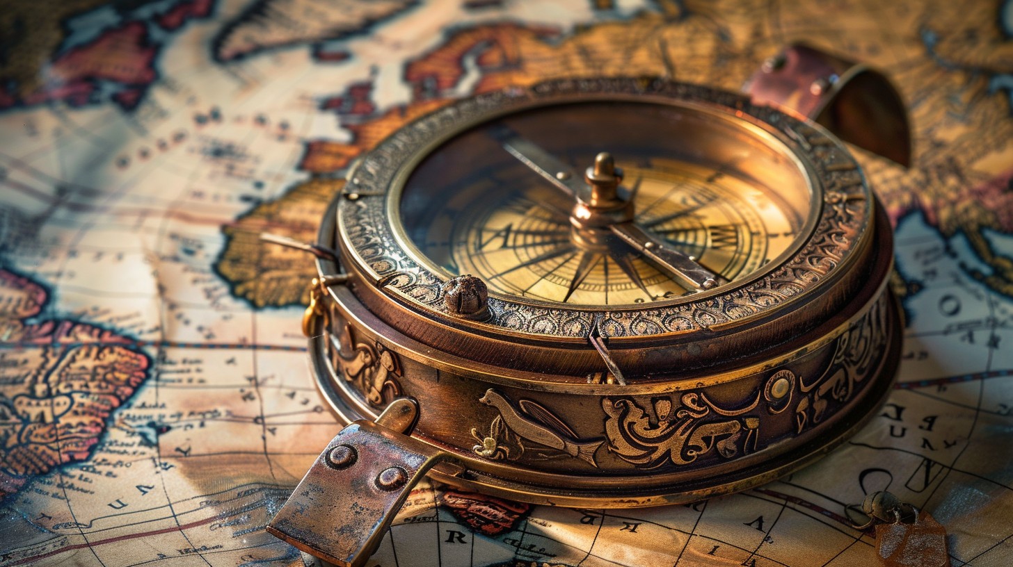 Free Vintage Compass Navigation Image - Vintage, Compass, Map ...