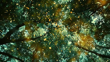 Free Enchanted Forest Canopy Image - Forest, Canopy, Magical | Download ...