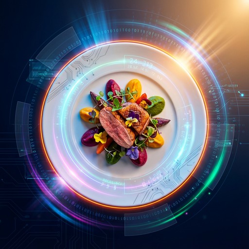 Future Dush Free Digital Food Future Photo - Technology, Digital, Holographic ...