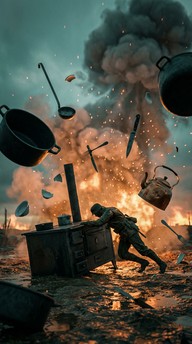 Free Kitchen Explosion Chaos Image - Explosion, Battlefield, Kitchen ...