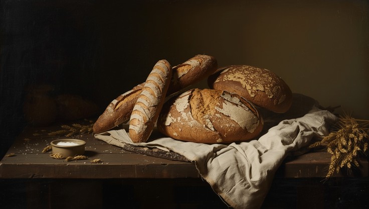 Free Golden Bread Still-Life Image - Bread, Baguette, Loaf | Download ...