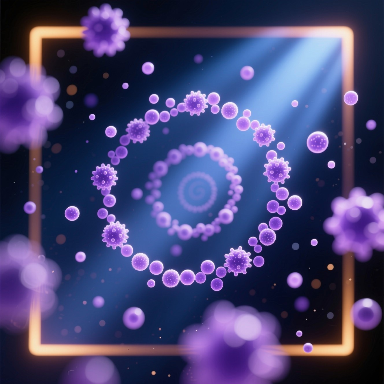Free Violet Particles Floating Photo - Purple, Violet, Particles ...