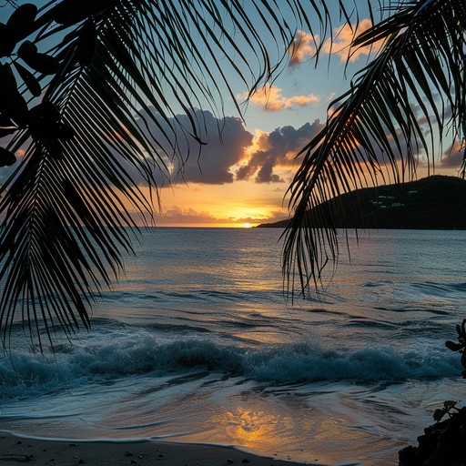 Free Sunset Beach View Image - Sunset, Beach, Waves | Download at StockCake