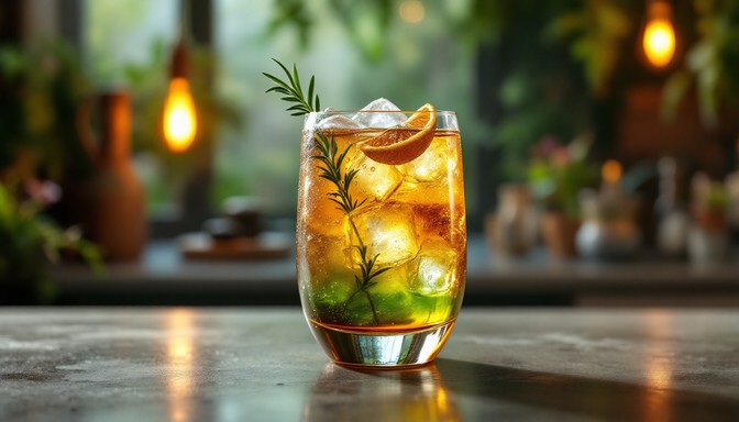Free Green Botanical Cocktail Image - Beverage, Drink, Green | Download ...