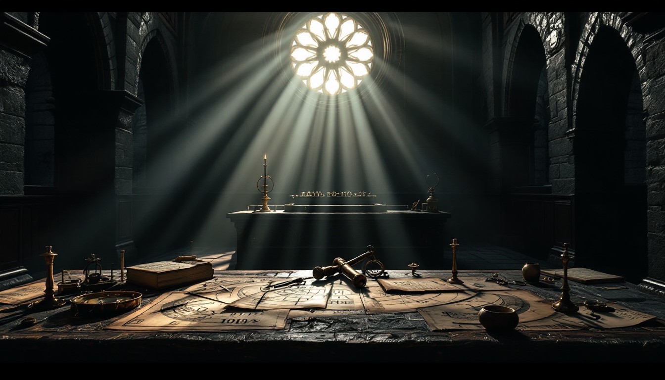 Free Sacred Mathematics Illuminated Image - Gothic, Cathedral ...