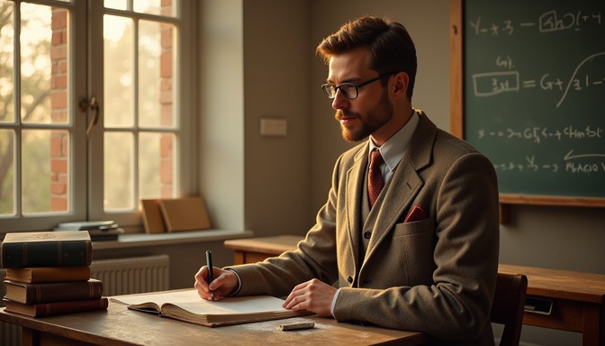 Free Scholarly Math Professor Image | Download at StockCake
