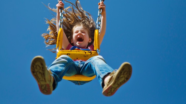 Free Joyful Swing Ride Image - Childhood, Joy, Swing | Download at ...
