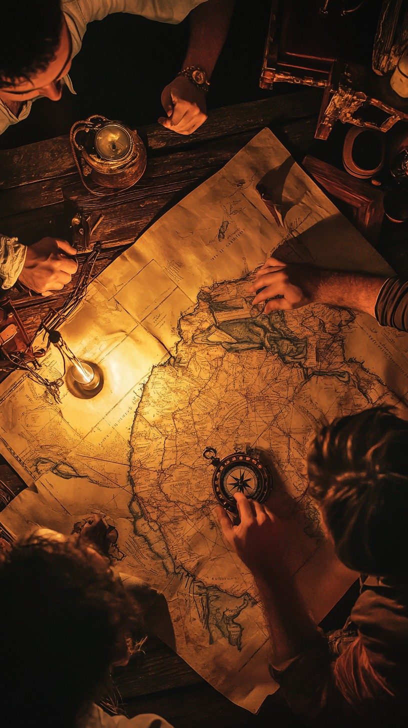 Free Map Navigation Session Image - Map, Compass, Lantern | Download at ...