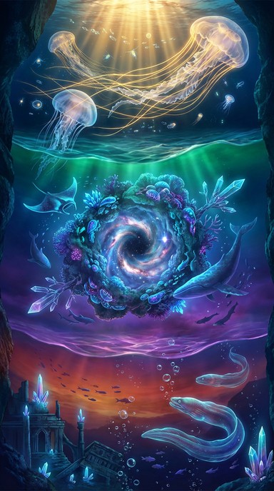 Free Luminous Ocean Sprites Image - Underwater, Fantasy, Magical ...