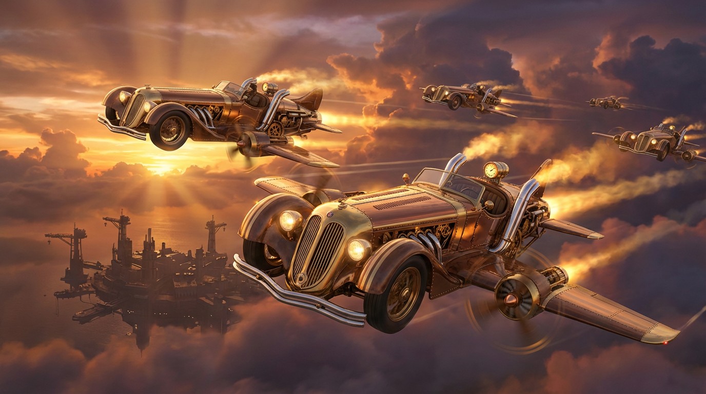 Steampunk Racing Map Free Steampunk Sky Racing Image - Steampunk, Airship, Racing | Download ...