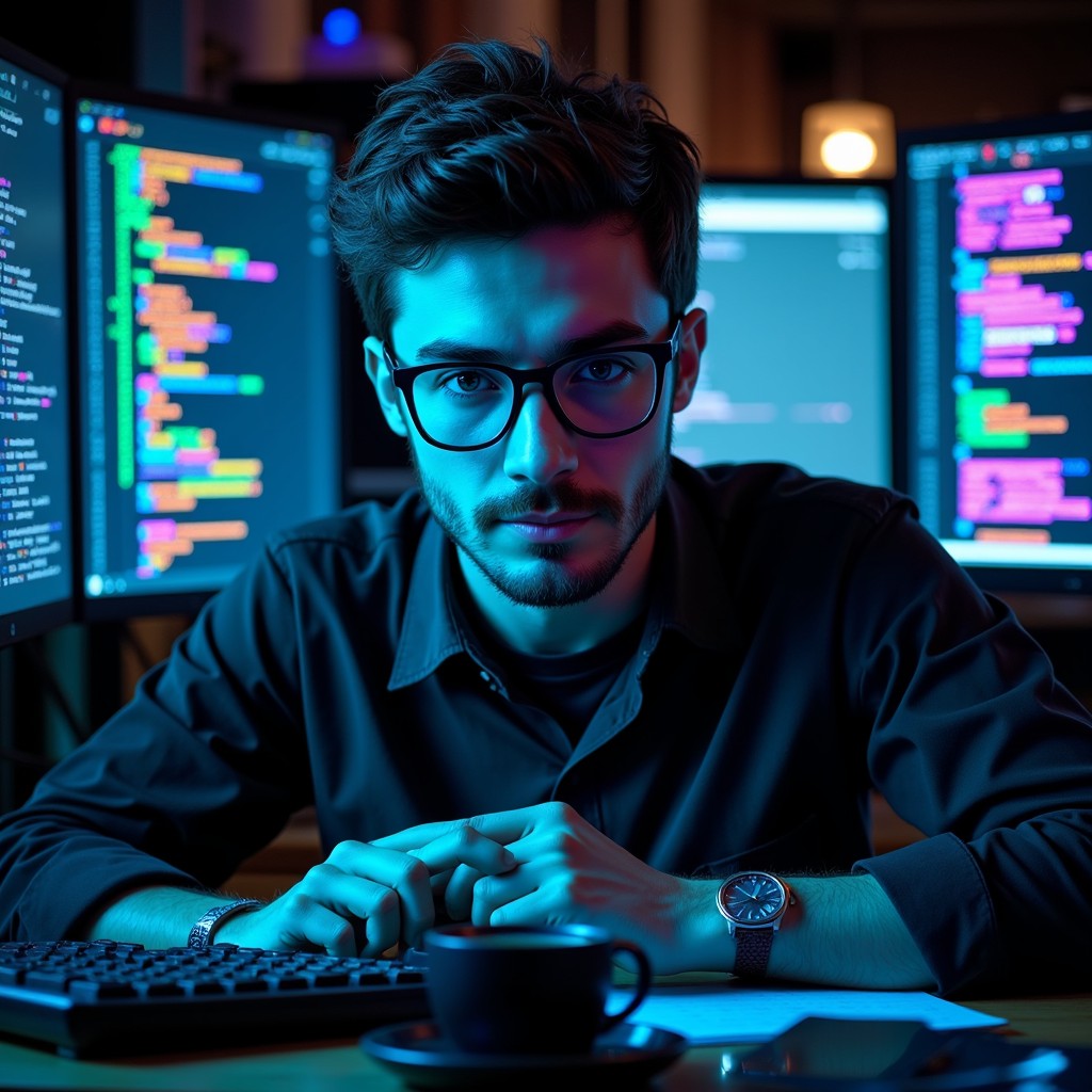 Free Code Night Intensity Image - Programmer, Code, Developer ...