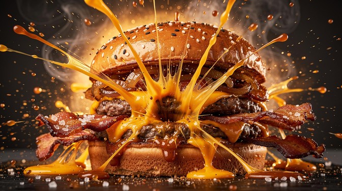 Free Explosive Burger Chaos Image - Burger, Cheeseburger, Food ...
