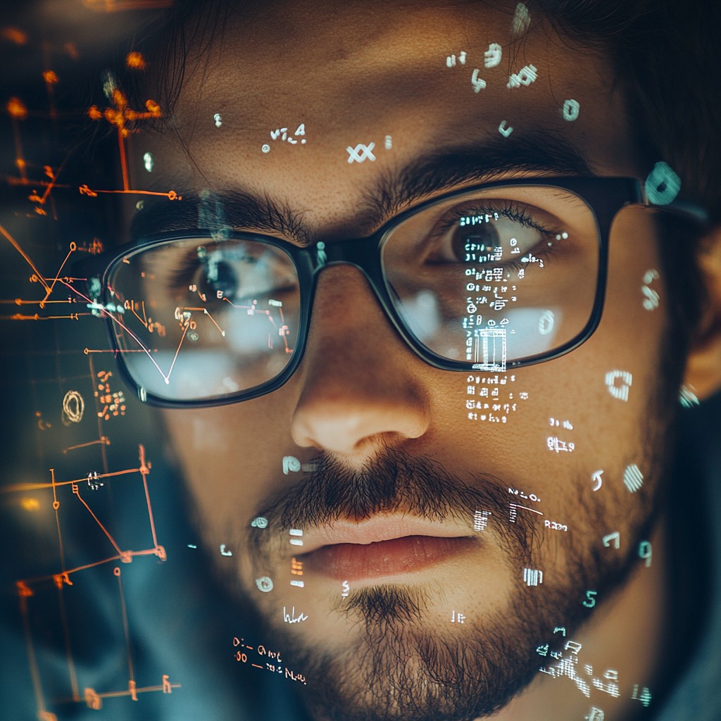 Free Digital Data Visualization Image - Technology, Data, Glasses ...