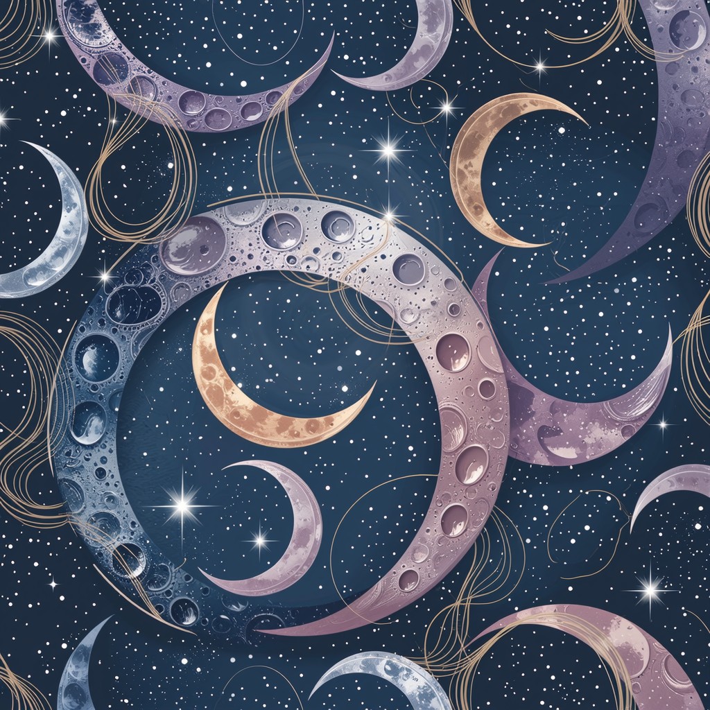 Free Celestial Moon Pattern Image - Moon, Celestial, Lunar | Download ...