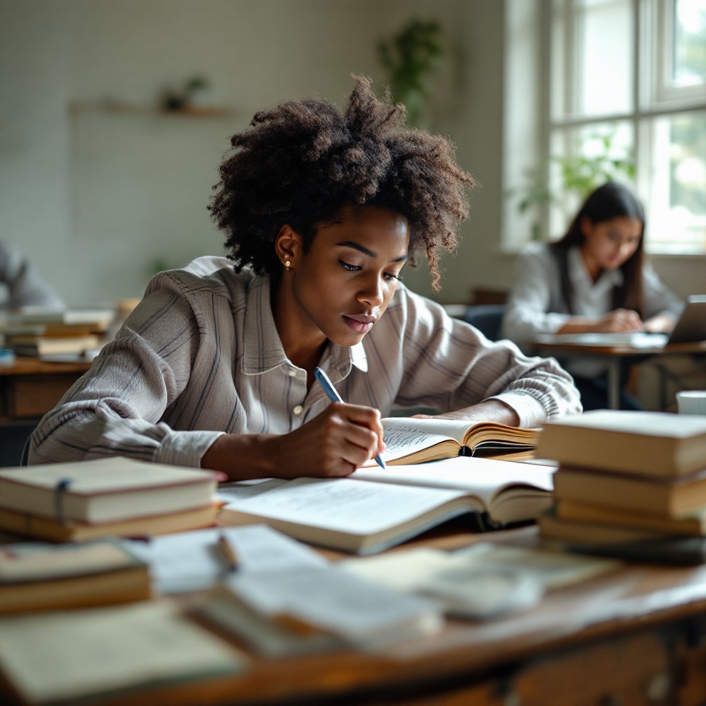 Free Focused Student Learning Image - Studying, Education, Learning ...