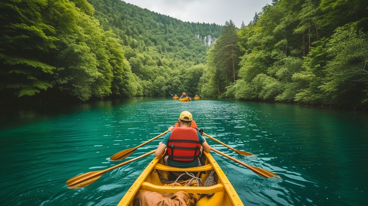 Free Kayaking Serene Waters Image - Kayaking, Adventure, Water ...