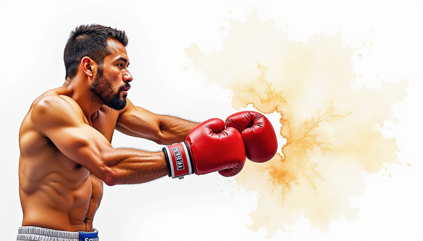 Boxing Spirit Free Determined Boxing Spirit Image - Boxing, Watercolor, Athletic ...