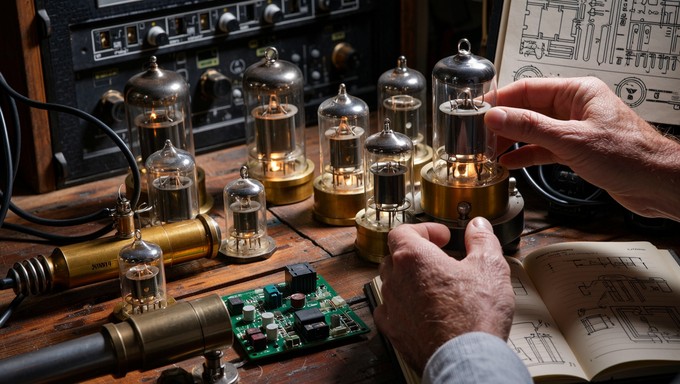 Free Vintage Electronics Exploration Image - Vintage, Retro, Workshop ...