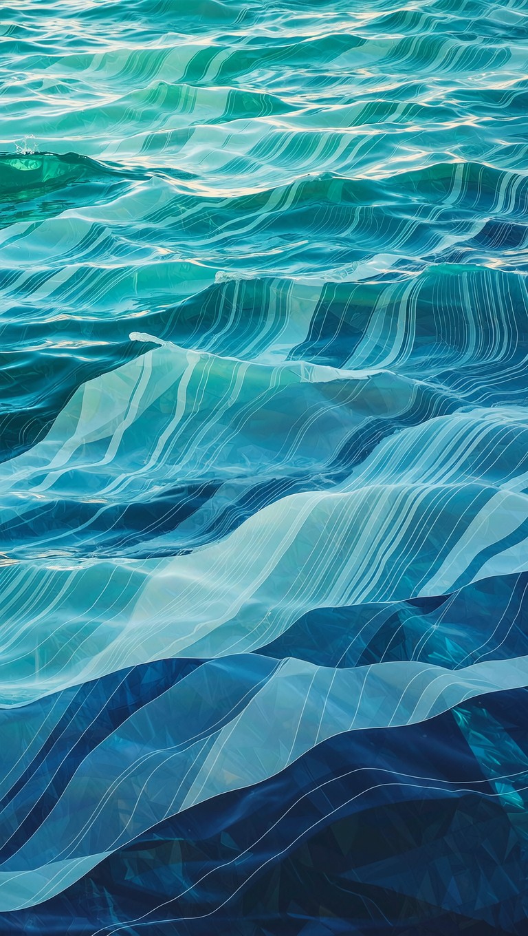 Free Flowing Ocean Layers Image - Ocean, Abstract, Waves | Download at ...