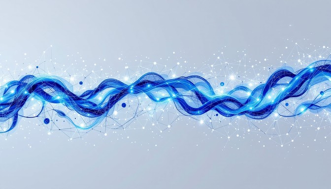 Free Flowing Blue Waves Image - Blue, Water, Flow | Download at StockCake