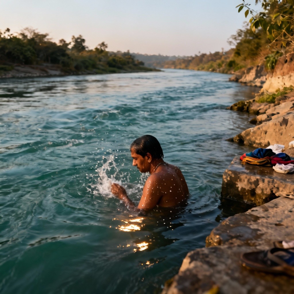 Primitive Bathing Free River Bathing Ritual Photo - River, Water, Nature | Download at ...