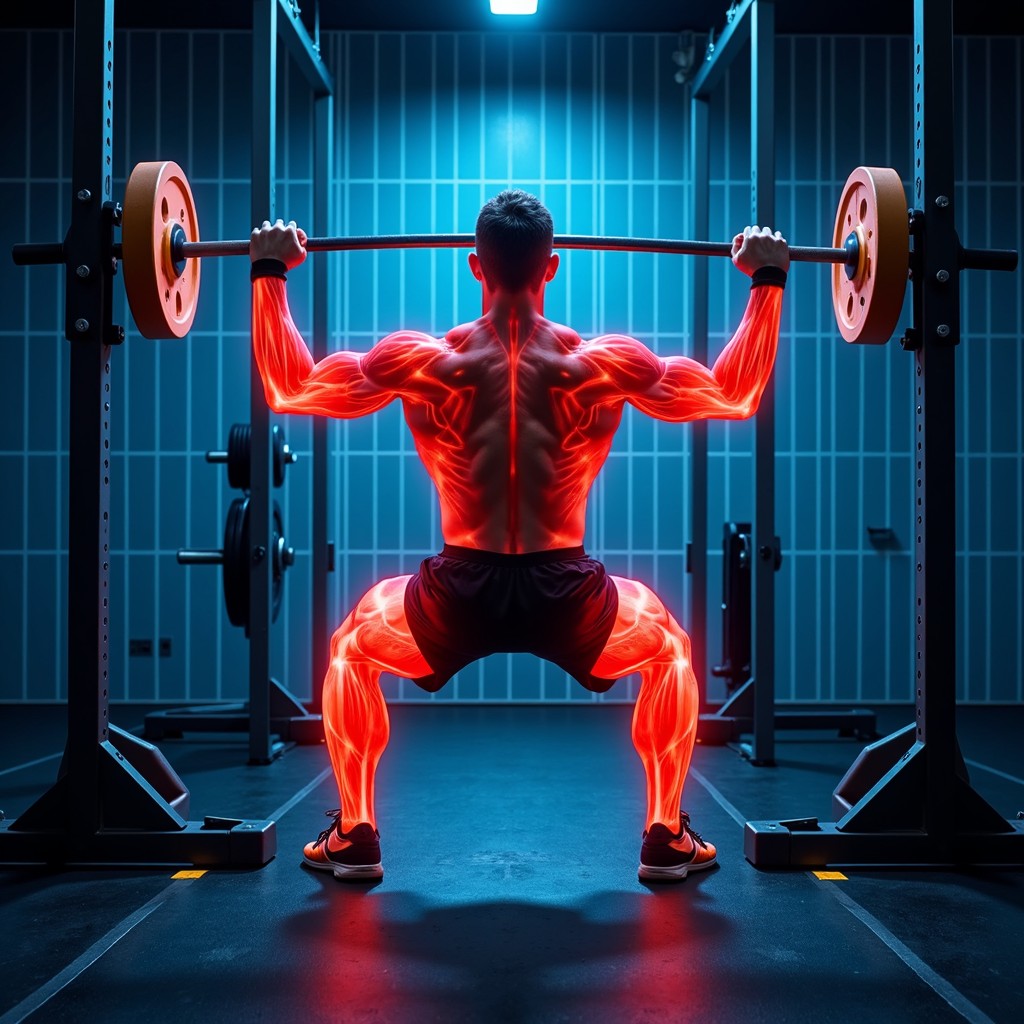 Free Muscle Activation Visualization Photo - Fitness, Anatomy, Squat ...