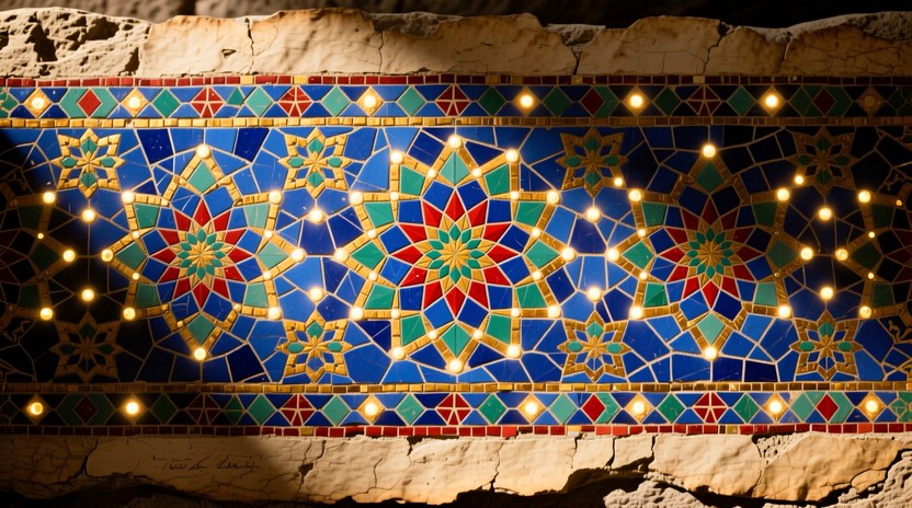 Star Moasic Pattern Free Geometric Mosaic Star Image - Mosaic, Geometric, Star | Download ...