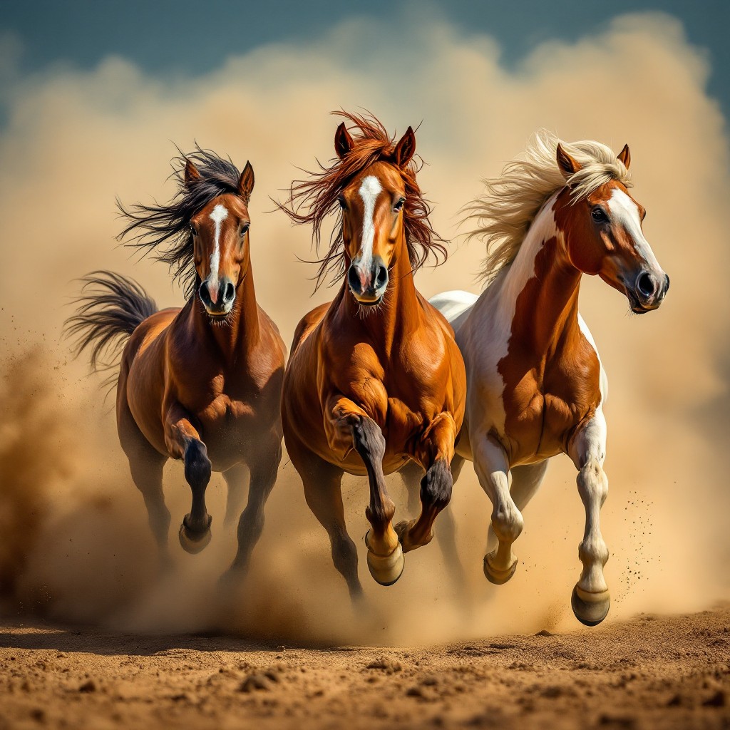 Running Horses By Cornsilk On Deviantart