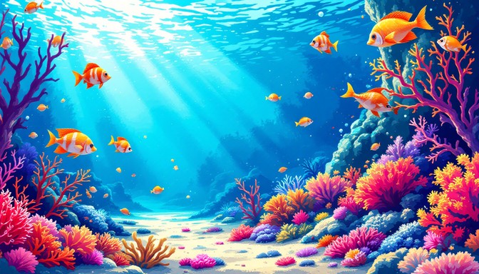 Free Underwater Pixel Haven Image - Underwater, Ocean, Reef | Download ...