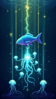 Free Aquatic Spirit Communion Image - Dragon, Jellyfish, Ocean ...