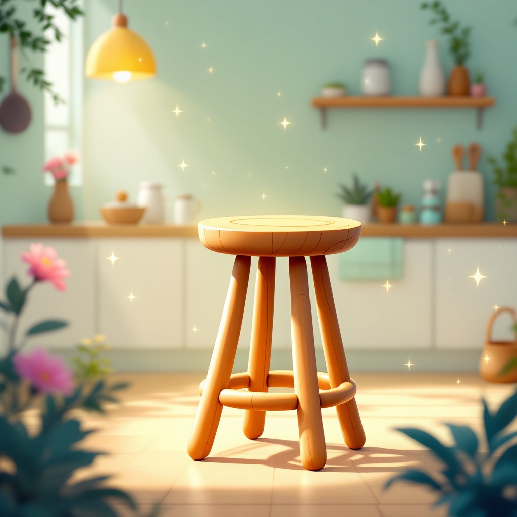 Free Magical Kitchen Stool Image - Stool, Kitchen, Magical | Download ...